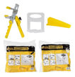 Imagen de Kit Nivelador Separador Ceramicos Crossmaster Pinza + 200 Pc - 1.00mm