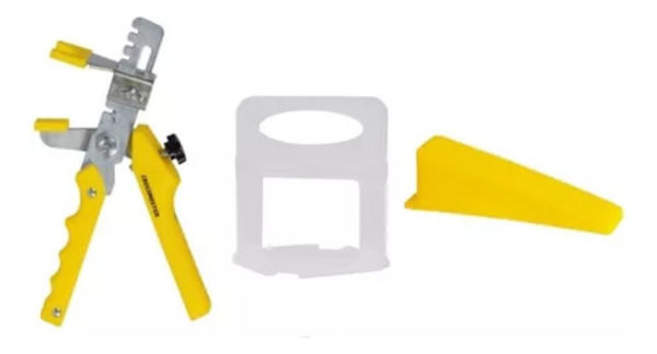 Imagen de Kit Nivelador Separador Ceramicos Crossmaster Pinza + 200 Pc - 1.5mm