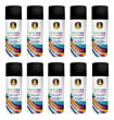 Imagen de Pintura En Aerosol Byp Esmalte Color Negro Mate 12 Uni -sc- - Negro Mate