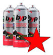 Imagen de Pack Pintura En Aerosol Byp Esmalte Acrílico Azul 3uni  -sc- - Rojo Brillante