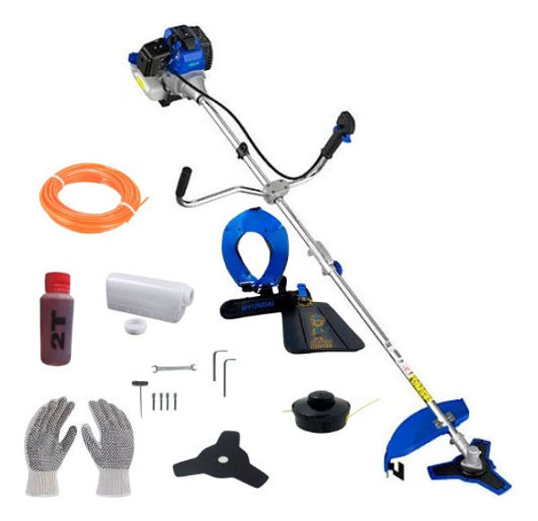 Imagen de Desmalezadora Bordeadora A Nafta Hyundai 52cc + Regalos -sc- - aceite/tanza/guantes
