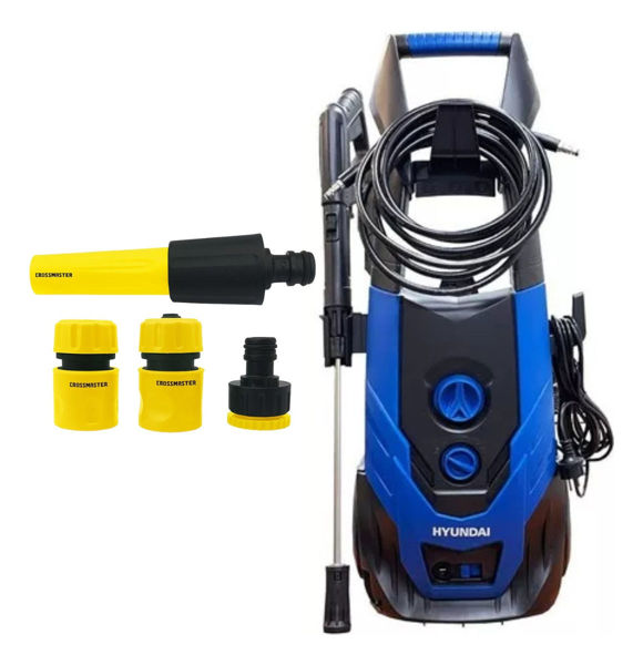 Imagen de Hidrolavadora Hyundai  2500w 200bar + Regalo -sc-  - Azul - 50