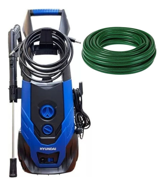 Imagen de Hidrolavadora Hyundai  2500w 200bar + Regalo -sc-  - Azul/Negro - 50 60