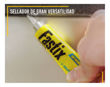 Imagen de Fastix Sellador Sintetico De Silicona Antihongos 9gr Negro - Transparente