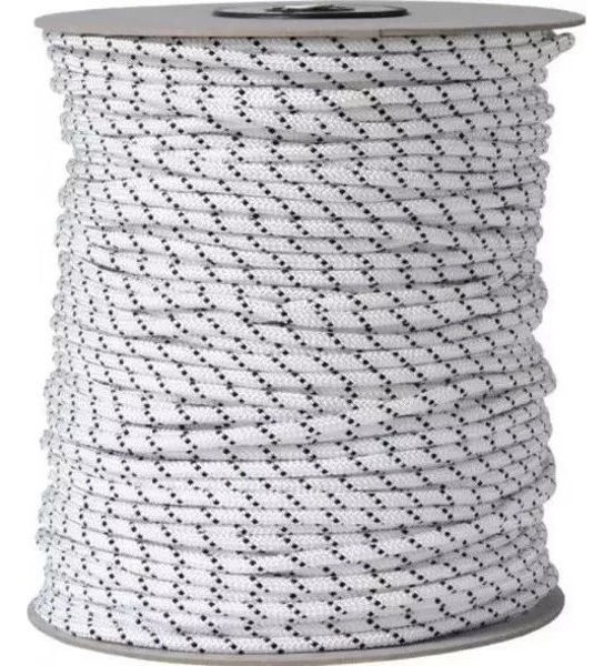 Imagen de Cuerda Nautica 6 Mm Por 50 Metros Camping Obra *supercenter* - Blanco