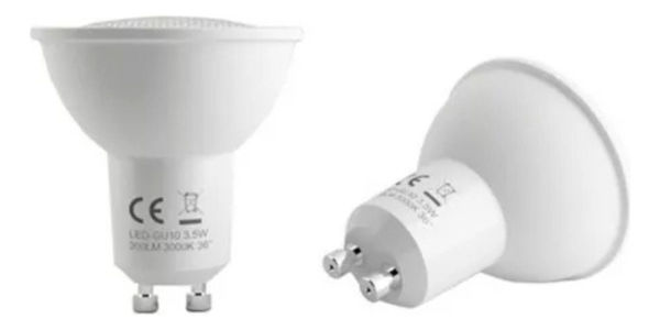 Imagen de Lámpara Led Dicroica Gu-10 6w 400lm Luz Cálida -supercenter- - Blanco frío