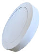 Imagen de Panel Plafon Led De Sobreponer 10w Luz Calida Redondo -sc- - Blanco