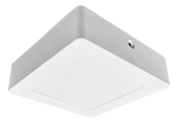 Imagen de Panel Plafon Led De Sobreponer 10w Luz Calida Redondo -sc- - luz fria cuadrado
