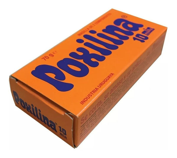 Imagen de Poxilina 250gr Masilla Bicomponente Pega En 10 Minutos -sc- - Poxilina grande