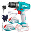 Imagen de Taladro Atornillador A Batería 10mm 12v Doble Batería - Sc -