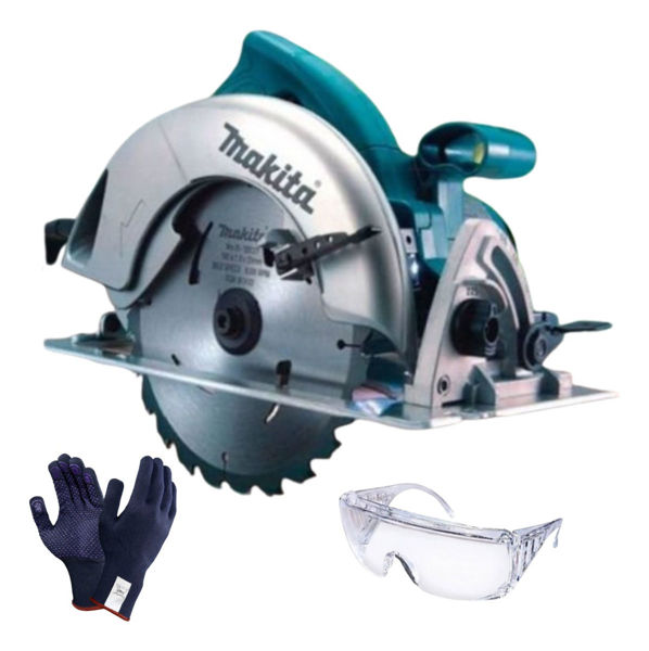 Imagen de Sierra Circular Makita 185mm 1800w 90º Es 6.35cm 5800rpm -rr