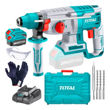 Imagen de Rotomartillo Total 4 Funciones 20v 2bat 4amp Brushless -sc-
