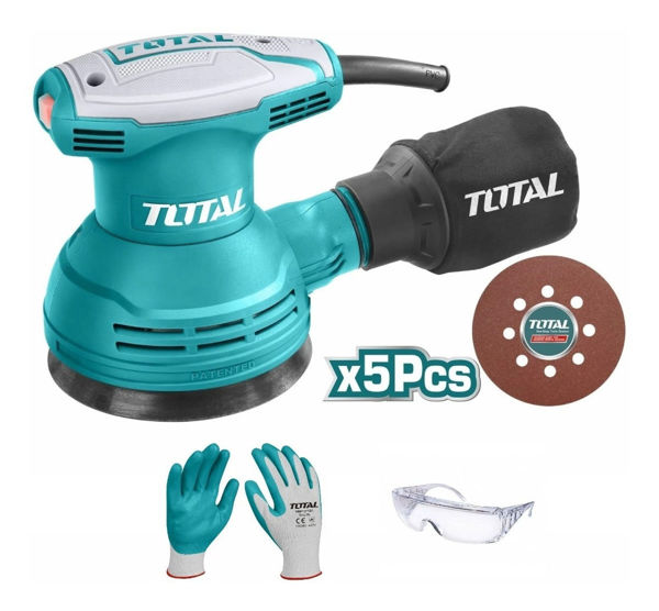 Imagen de Lijadora Roto Orbital Total 320w 1200rpm + Regalos -sc-