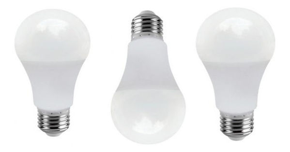 Imagen de Lámpara Led Bulbo Opal E27 12w 950lm Luz Fría Pack X 3 -sc-