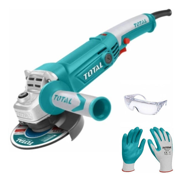Imagen de Amoladora Angular Total Tools 5   1010w  + Regalos -sc-  - Turquesa - 50 Hz/60 Hz