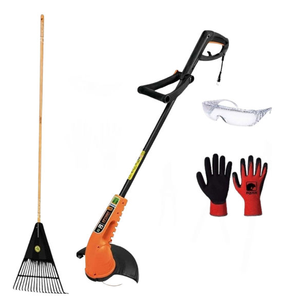 Imagen de Kit Tramontina Bordeadora Electrica 1500w Y Tijeras -sc-