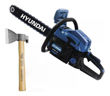 Imagen de Motosierra Hyundai 20pulgadas  52cc Turbo 600 - Nafta -