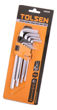 Imagen de Set Llaves Hexagonales Largas Tolsen 1.5-10 Mm 9 Piezas -sc-