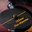 Imagen de Amoladora Angular 1200w 125mm Tolsen Velocidad Variable -rr