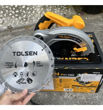 Imagen de Sierra Circular Tolsen 7 1/4 185mm 1300w 65 Mm 90°/44 Mm -rr