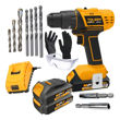 Imagen de Taladro Atornillador Percutor Inalámbrico Tolsen 20v Brusles