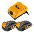 Imagen de Atornillador Impacto 1/4 Tolsen 20v 2bat Bolso P/autos/motos