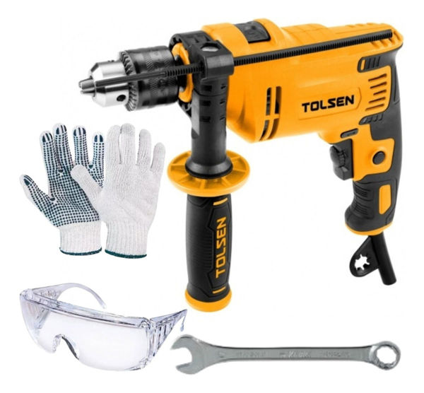 Imagen de Taladro Percutor Tolsen Industrial 850w 13mm 230-240v - Sc -