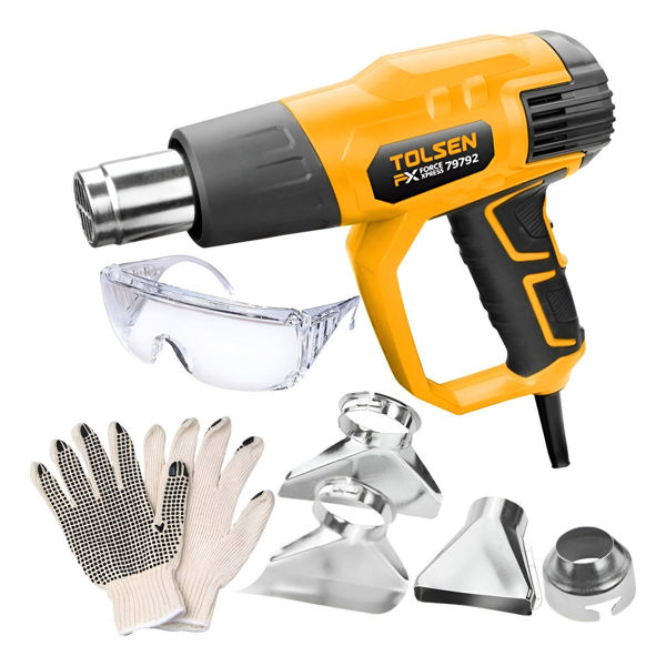 Imagen de Pistola De Calor Tolsen 3 Niveles 2000w 0-600c 230v -roraima