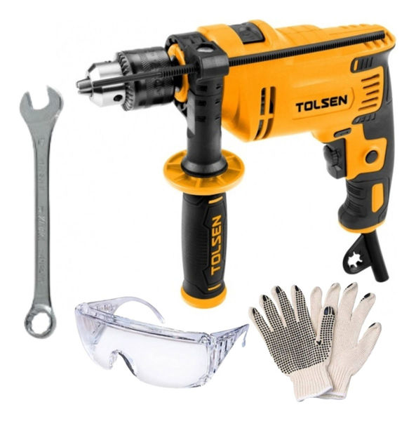 Imagen de Taladro Percutor Tolsen Industrial 850w 13mm 50/60hz - Sc - 