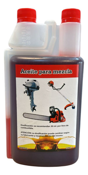 Imagen de Aceite Para Mezcla 1 Litro P/motosierra Y Bordeadora - Sc -