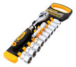 Imagen de Llave Tubo De 3/8 Pulgadas Tolsen + 12 Piezas De Dados -sc-