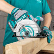 Imagen de Sierra Circular Inalámbrica Total 20v - Motor Bl Tsli1651