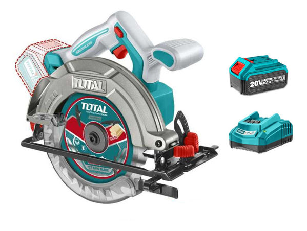 Imagen de Sierra Circular 20v 165mm Bat+ Carg Total Tsli1652 - Sc -