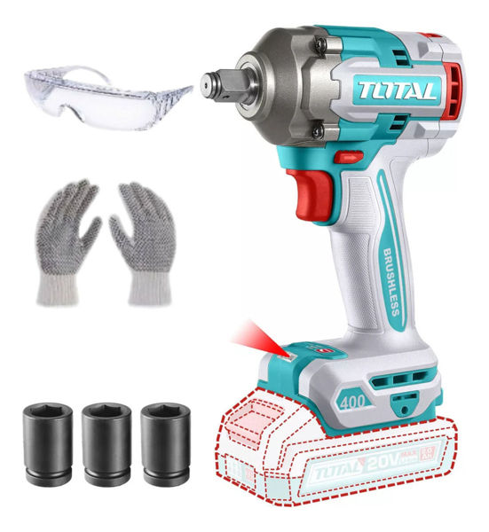Imagen de Llave, Pistola De Impacto Inalámbrica Total 20v Industrial