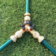 Imagen de Conector Para Riego Doble Acople Tolsen Llave De Paso - Sc -
