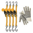 Imagen de Cinta Catraca Tolsen 25mmx5m  225-450dan 4 Unidades - Sc -