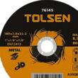 Imagen de Disco Corte Metal Tolsen 7 Pulgadas Centro Deprimido - Sc -