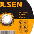 Imagen de Disco Desbaste Para Metal Tolsen 4 1/2 Centro Deprimido -sc-