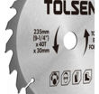 Imagen de Disco Sierra Circular Para Madera 7 1/4 Pulgadas 40 Dientes