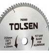 Imagen de Disco Sierra De Corte Aluminio Tolsen 8 1/2 60 Dientes -sc -