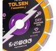 Imagen de Disco Diamantado Tolsen Segmentado 115mm Ancho De Hoja 10mm