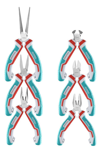 Imagen de Set 6 Mini Alicates Total, Pinzas 4.5'' 11.5cm -sc-