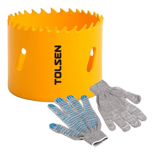 Imagen de Mecha Sierra Copa Tolsen Bimetalica 60mm Dientes 4-6tpi -sc-