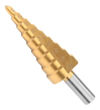 Imagen de Mecha Broca Escalonada Tolsen 4-12mm Hss De Titanio - Sc -