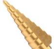 Imagen de Mecha Broca Escalonada Tolsen 4-12mm Hss De Titanio - Sc -