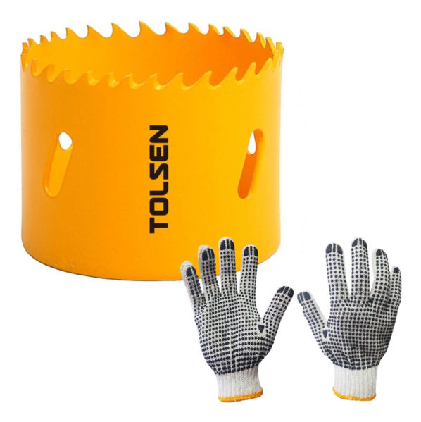 Imagen de Mecha Sierra Copa Tolsen Bi-metal 70mm Dientes 4-6tpi - Sc -
