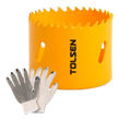 Imagen de Mecha Sierra Copa Tolsen Bimetalica 114mm Dientes 4-6tpi -sc