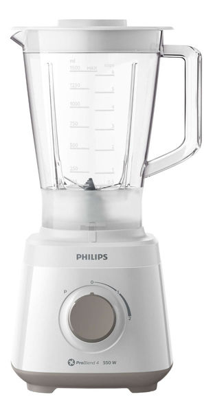 Imagen de Licuadora Philips Daily Collection Hr2129 1.5 lts Blanca Color Blanco