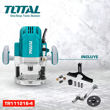 Imagen de Router Trompo Fresadora De Mano Total 1600w Línea Industrial Encastre 6mm 8mm 12mm 1/4'' Y 1/2'' Tr111216