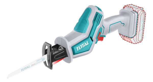 Imagen de Sierra Sable Inalámbrica Total 20v Madera Metal A Batería Trsli6506